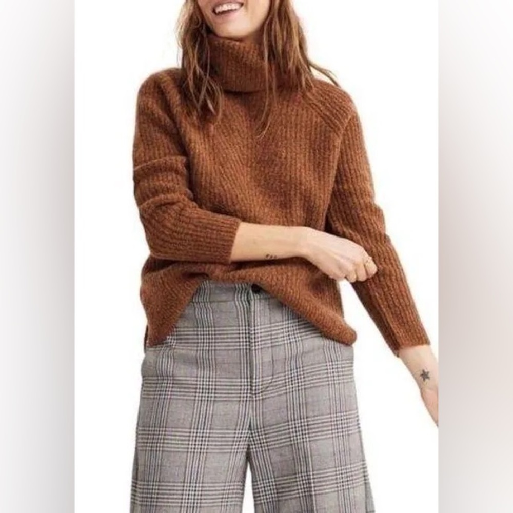 Madewell Mercer Turtleneck Sweater size womens small
